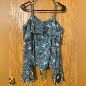 Women’s Floral Shirt XL